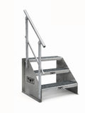 Mobile Stahltreppe – 100 cm